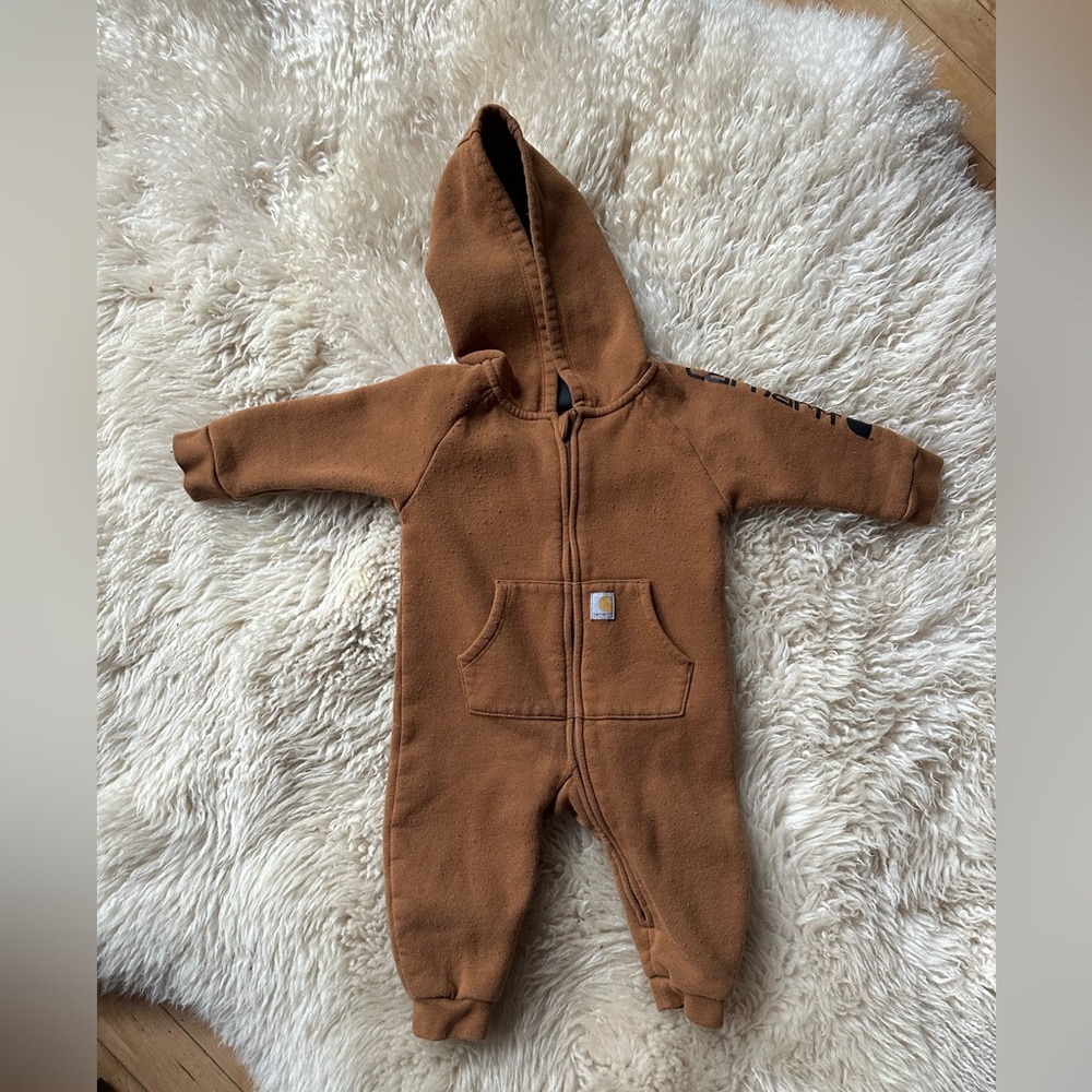 Unisex Brown Kids One Piece by Carhartt